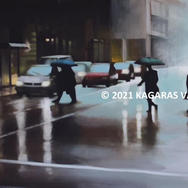 1Kagaras Vasileios b, Rain shadows, 2021, acrylic, 0,60X0,95m