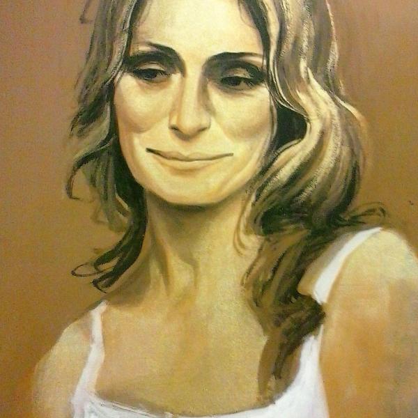 Καγκαράς Βασίλειος, Αυτοαποδοχή, 2019, ακρυλικό, 0,55Χ0,75μ