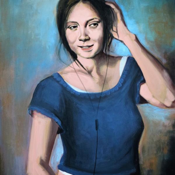 Kagaras Vasileios, Charm, 2019, acrylic, 0,80X1m