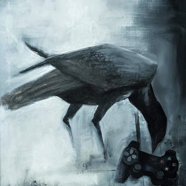 Kagaras Vasileios, Curiosity, 2017, acrylic, 0,60X0,80m