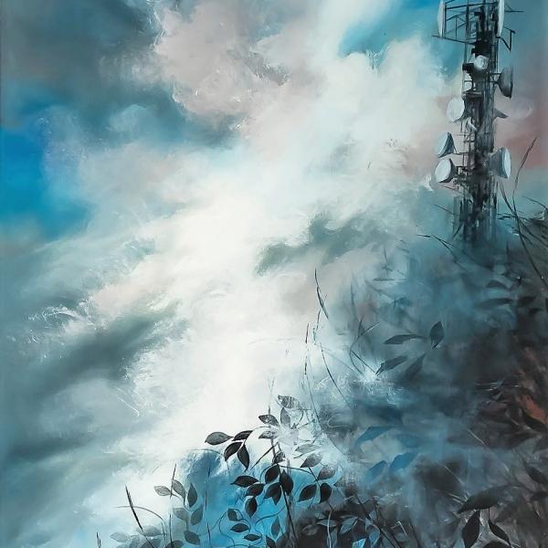 Kagaras Vasileios, Fryktoria, 2017, acrylic ,0,95X1,25m