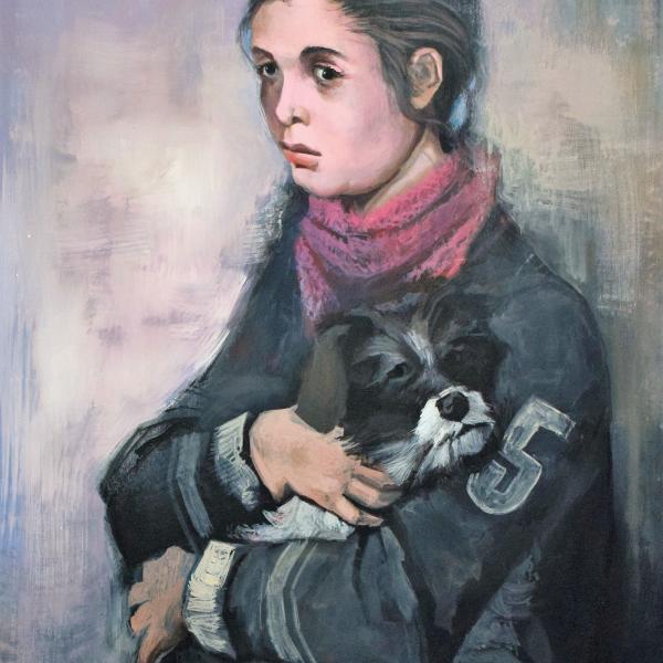 Kagaras Vasileios, Loneliness, 2019, acrylic, 0,70X0,95m