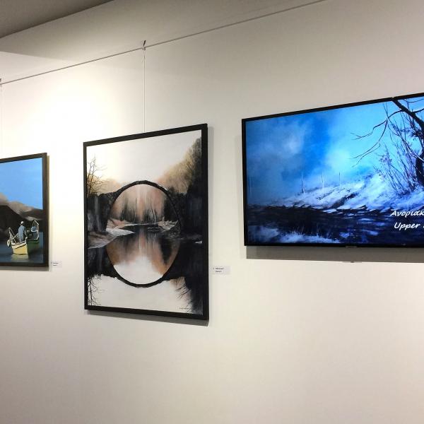 Kagaras Vasileios10, Imprint of seasons, blank wall gallery, 2021