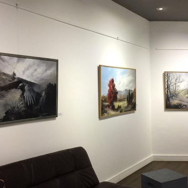 Kagaras Vasileios9, Imprint of seasons, blank wall gallery, 2021